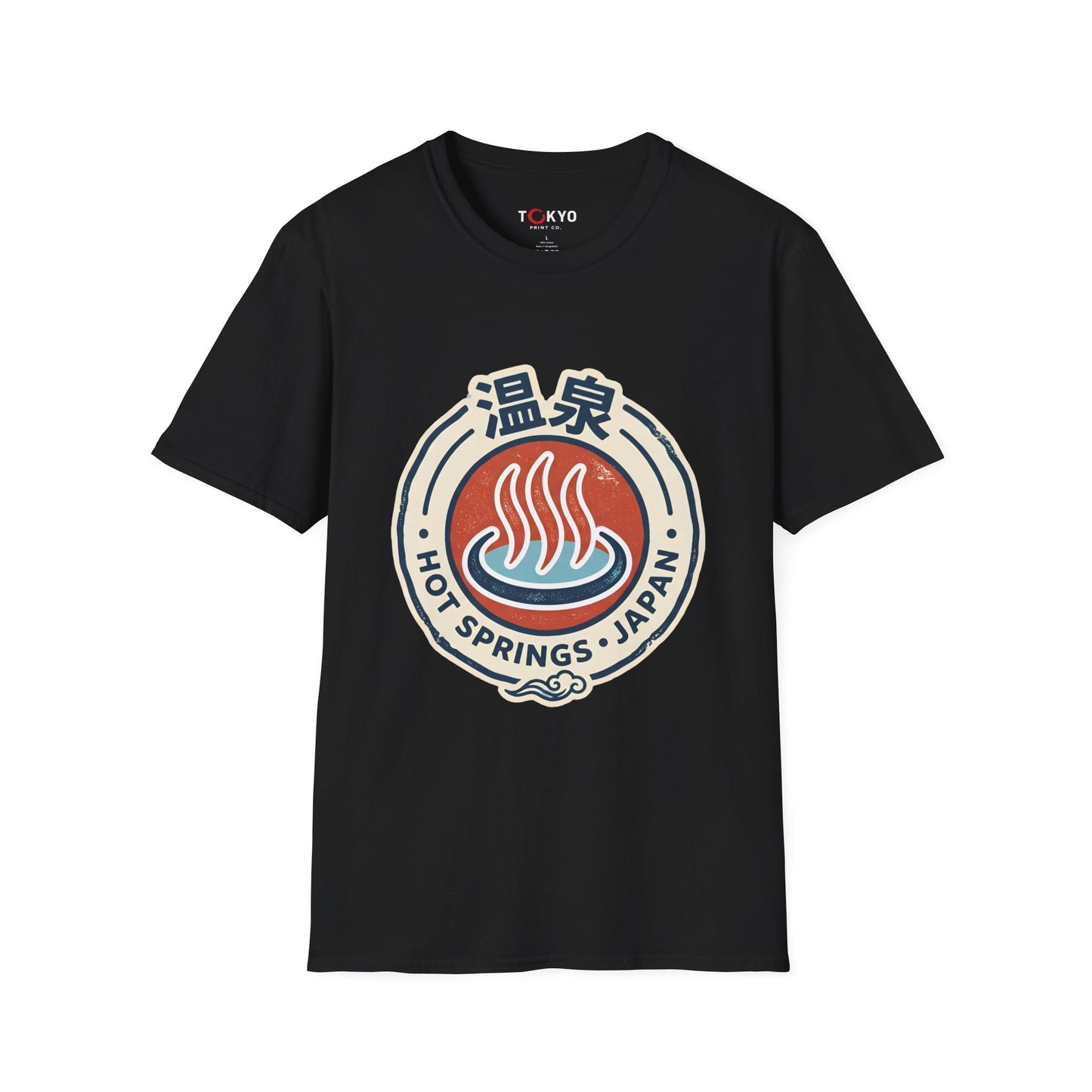 Hot Springs Japan T-Shirt — Onsen Vintage Logo Tee