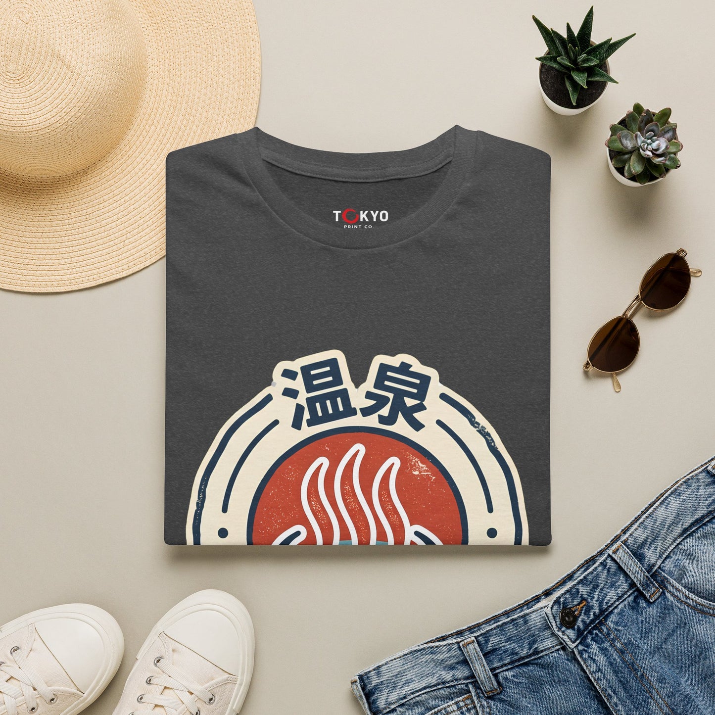 Hot Springs Japan T-Shirt — Onsen Vintage Logo Tee