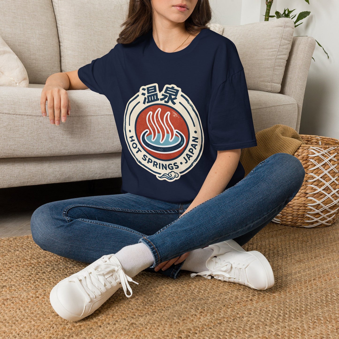 Hot Springs Japan T-Shirt — Onsen Vintage Logo Tee