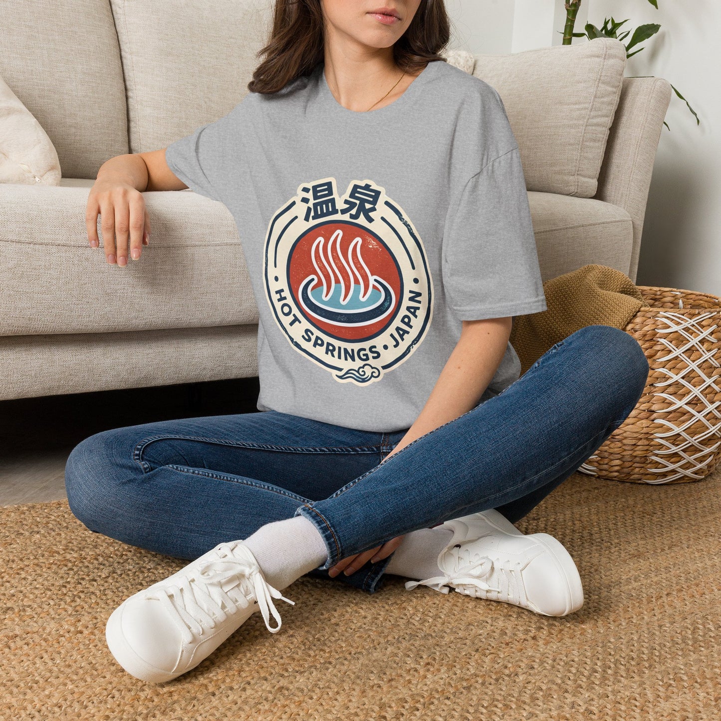 Hot Springs Japan T-Shirt — Onsen Vintage Logo Tee