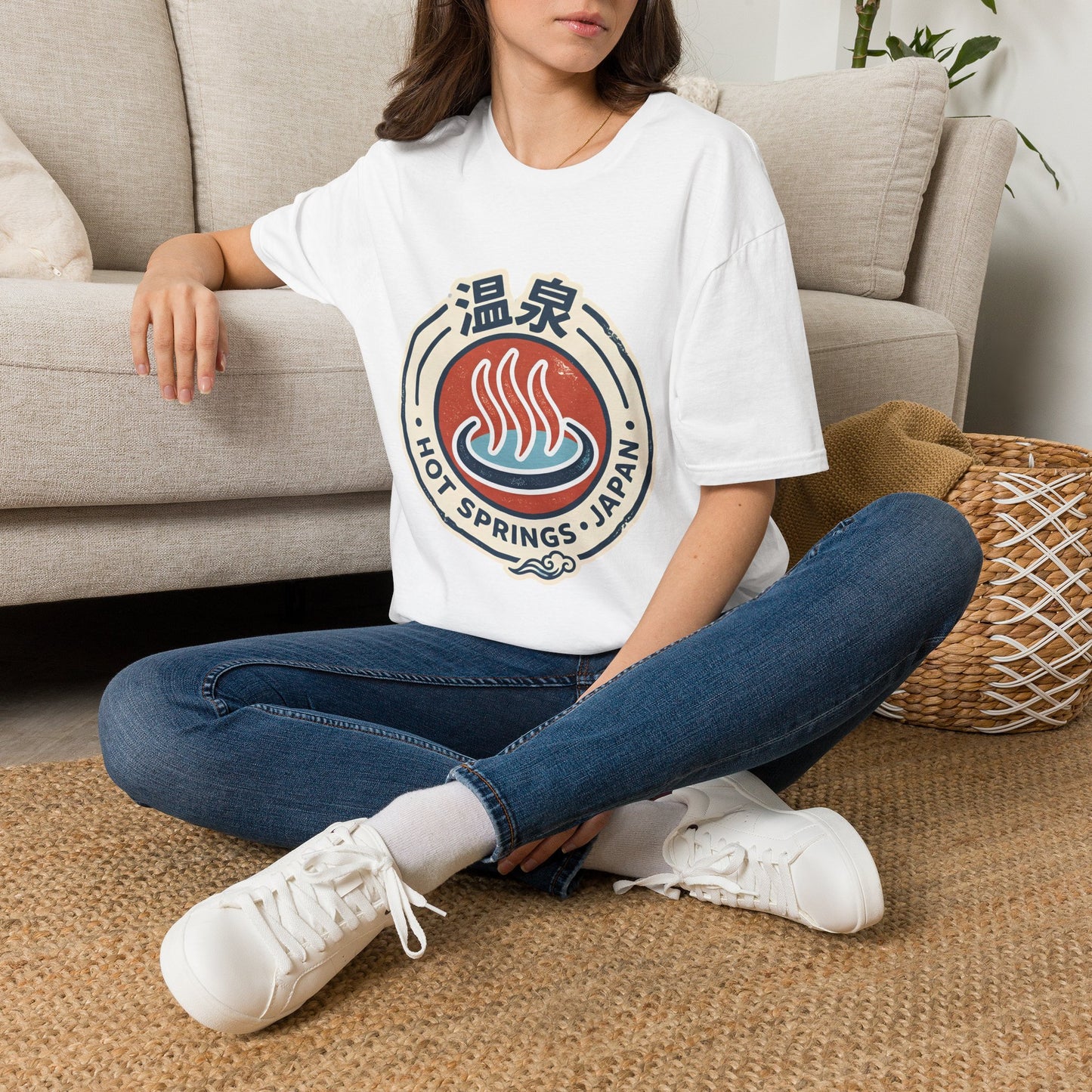 Hot Springs Japan T-Shirt — Onsen Vintage Logo Tee