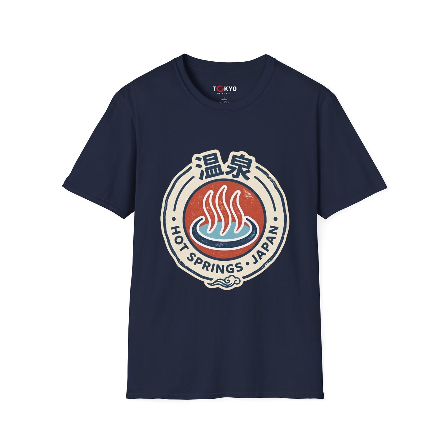 Hot Springs Japan T-Shirt — Onsen Vintage Logo Tee