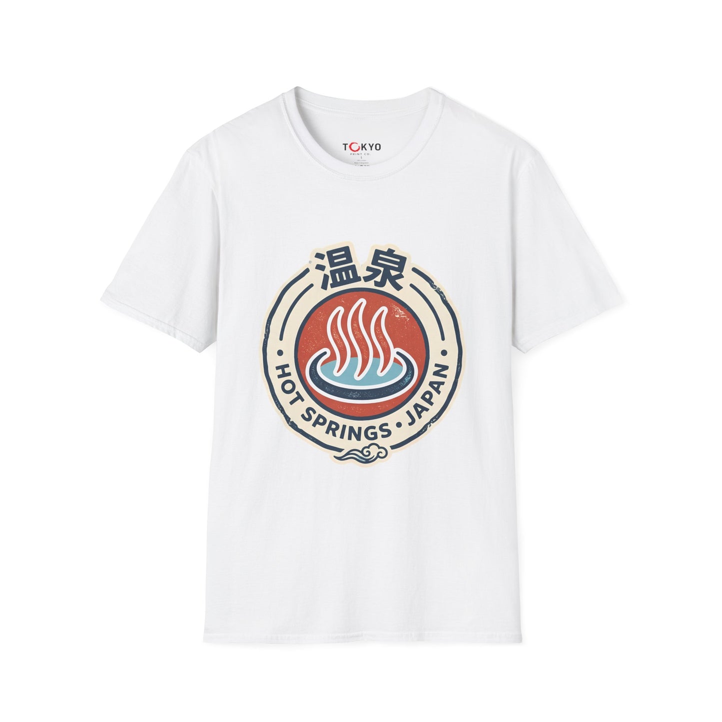 Hot Springs Japan T-Shirt — Onsen Vintage Logo Tee