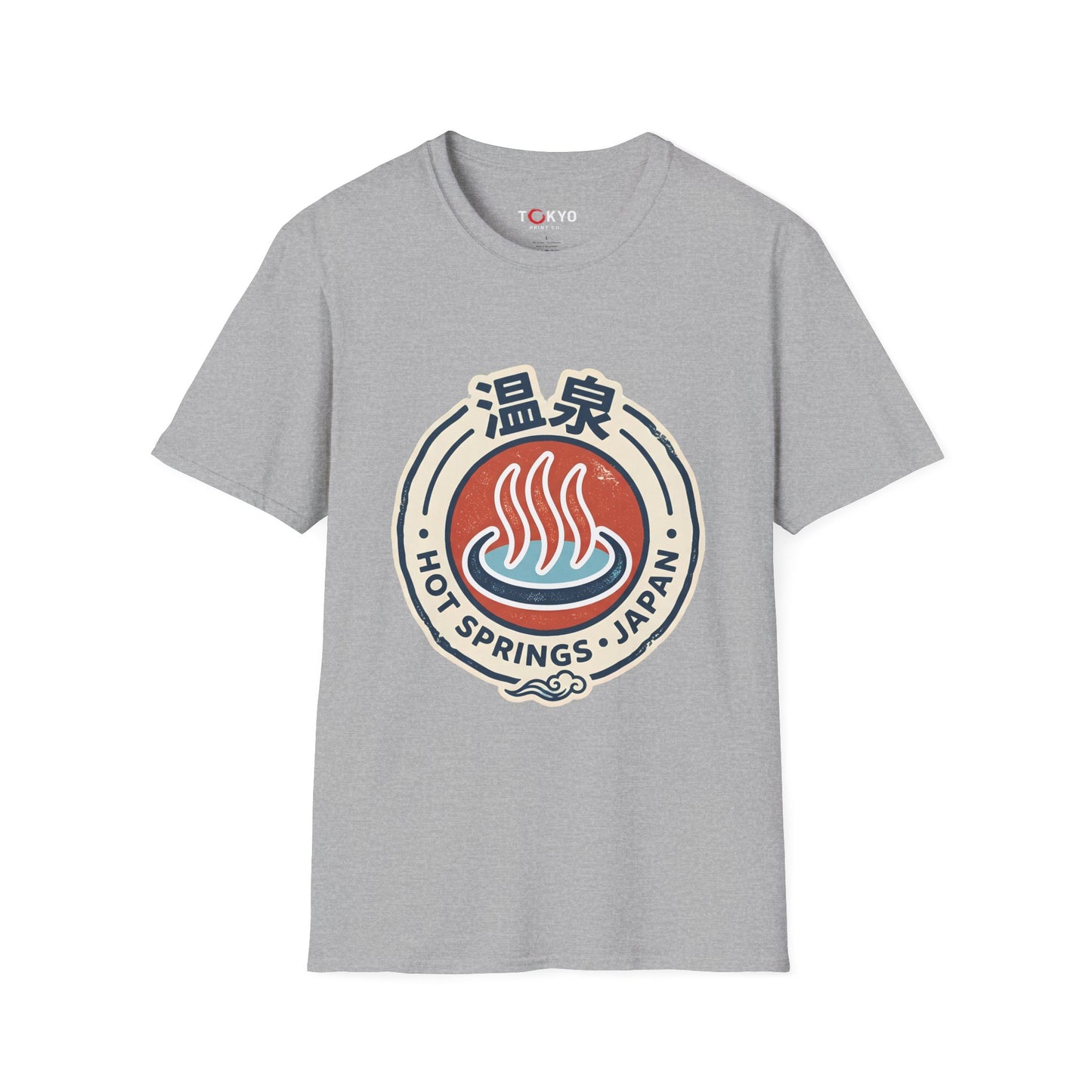 Hot Springs Japan T-Shirt — Onsen Vintage Logo Tee