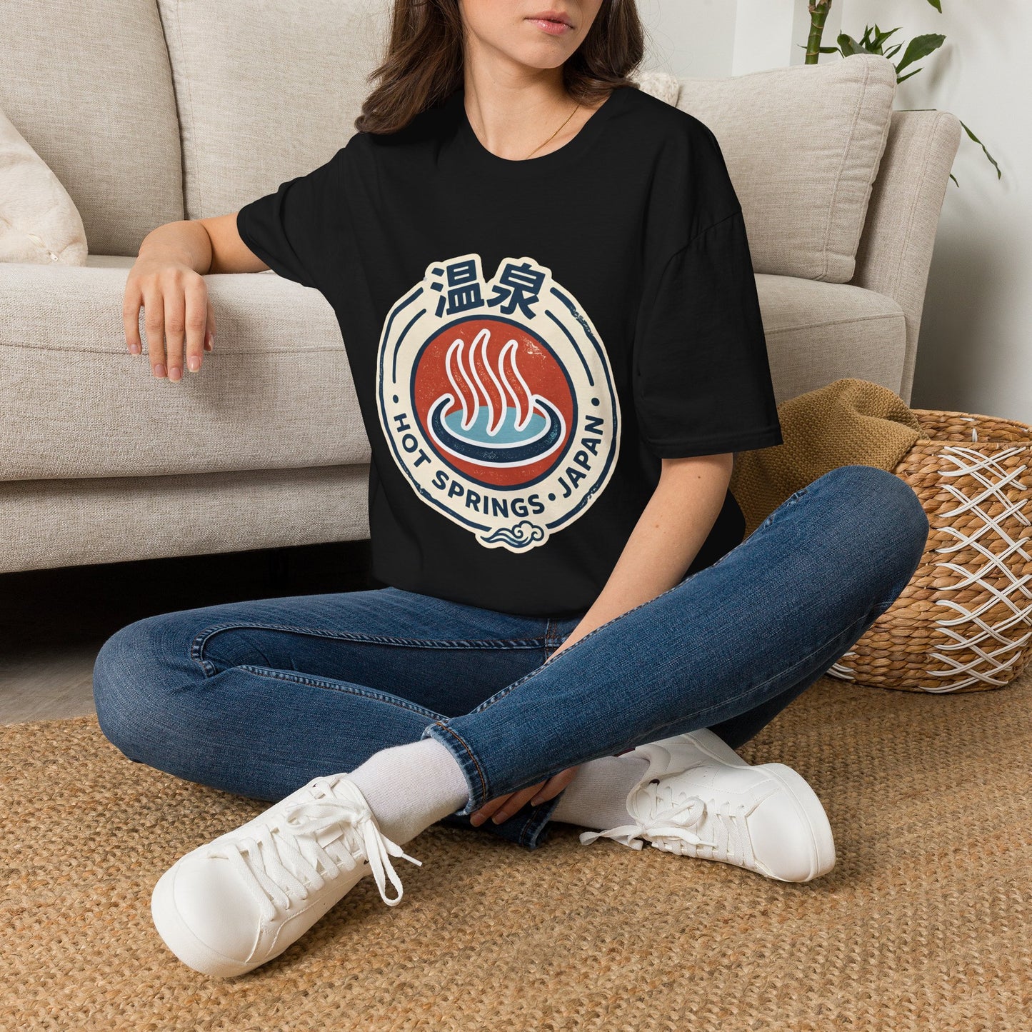 Hot Springs Japan T-Shirt — Onsen Vintage Logo Tee