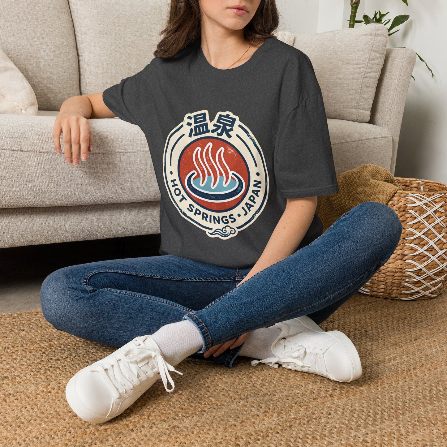 Hot Springs Japan T-Shirt — Onsen Vintage Logo Tee